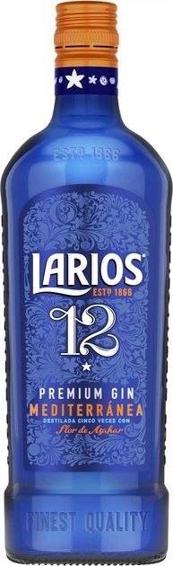 Джин Larios 12 Premium Gin 40% 1 л